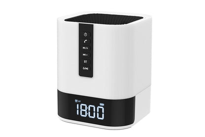 Bluetooth Speaker Touch Night Light LED RGB Alarm Clock Dimmable Lamp Speaker