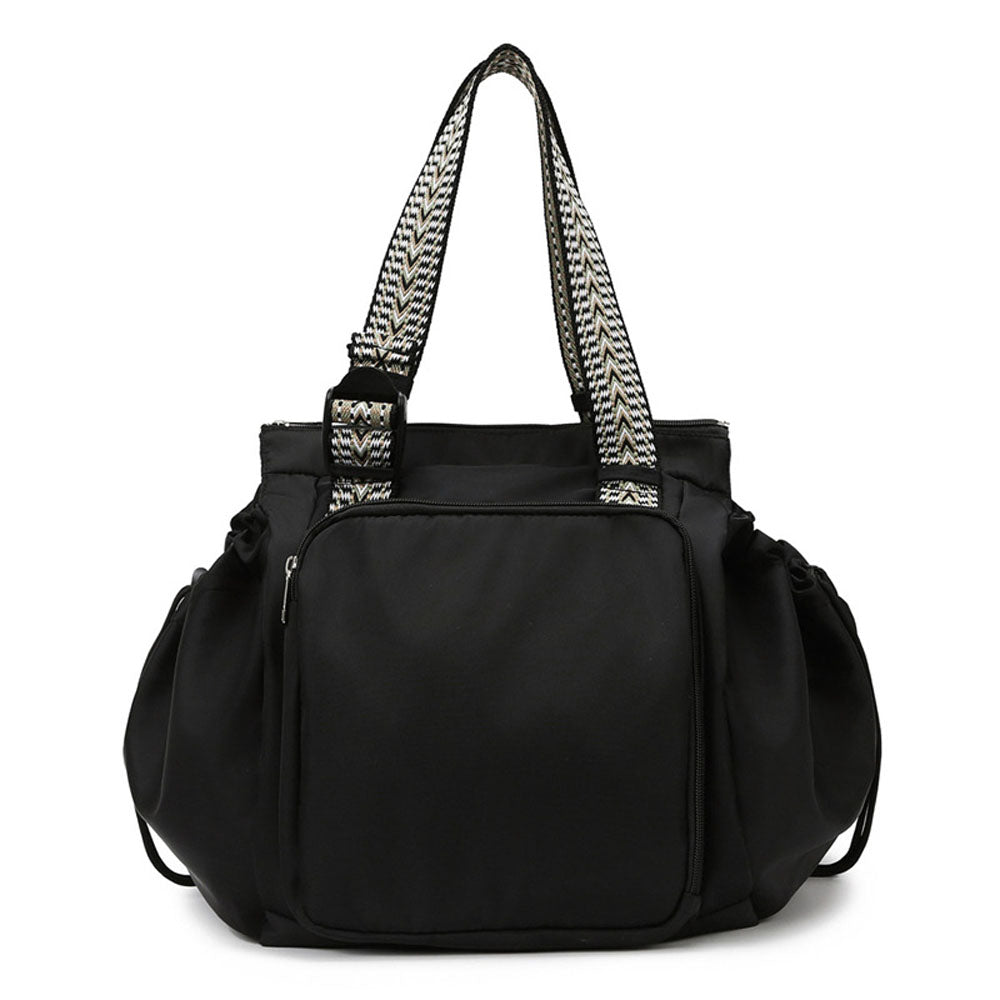 3 in 1 Convertible Travel Tote Bag-Black