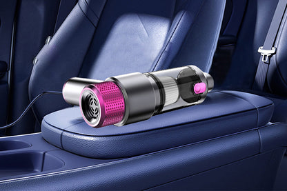 4-in-1 Handheld Car Vacuum Cleaner Cordless 6500PA Mini Air Duster with LED Light for Home Office