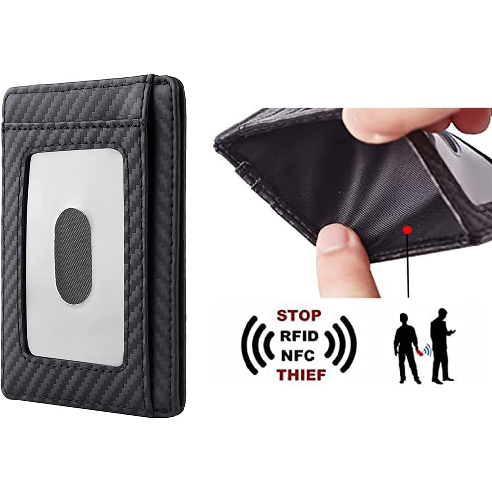 For Apple Airtag Wallet PU Leather Credit Card RFID Blocking Money Holder Cover Case