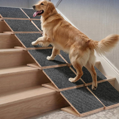 3 Height Foldable Dog Ramp for Stairs