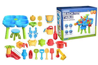 Sand Water Play Table Pool Toy Educational Beach Kids Pretend Set
