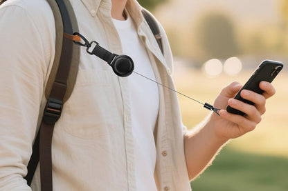 2 Piece 360 Degree Swivel Retractable Phone Holder
