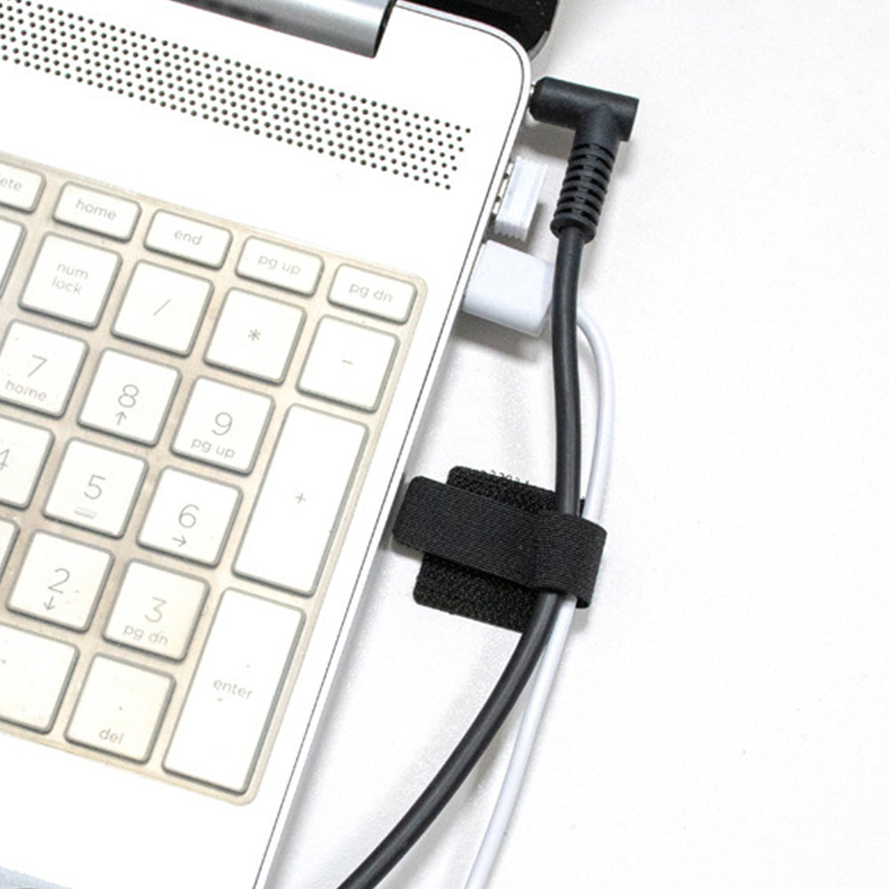 100Pcs Hook and Loop Cable Ties Sticky-back Cable Cord Organizer for Home Office