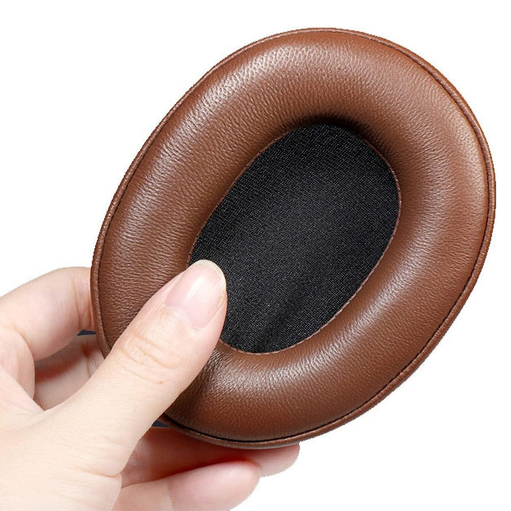 Replacement Ear Pads Compatible with Audio Technica ATH MSR7b M50 M40 M30 M20X-Brown