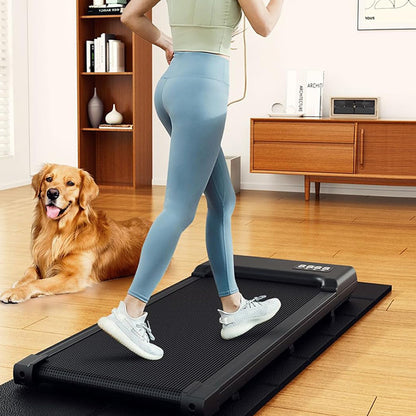 Non-Slip Walking Pad Foldable Treadmill Mat for Carpets Floors Protector