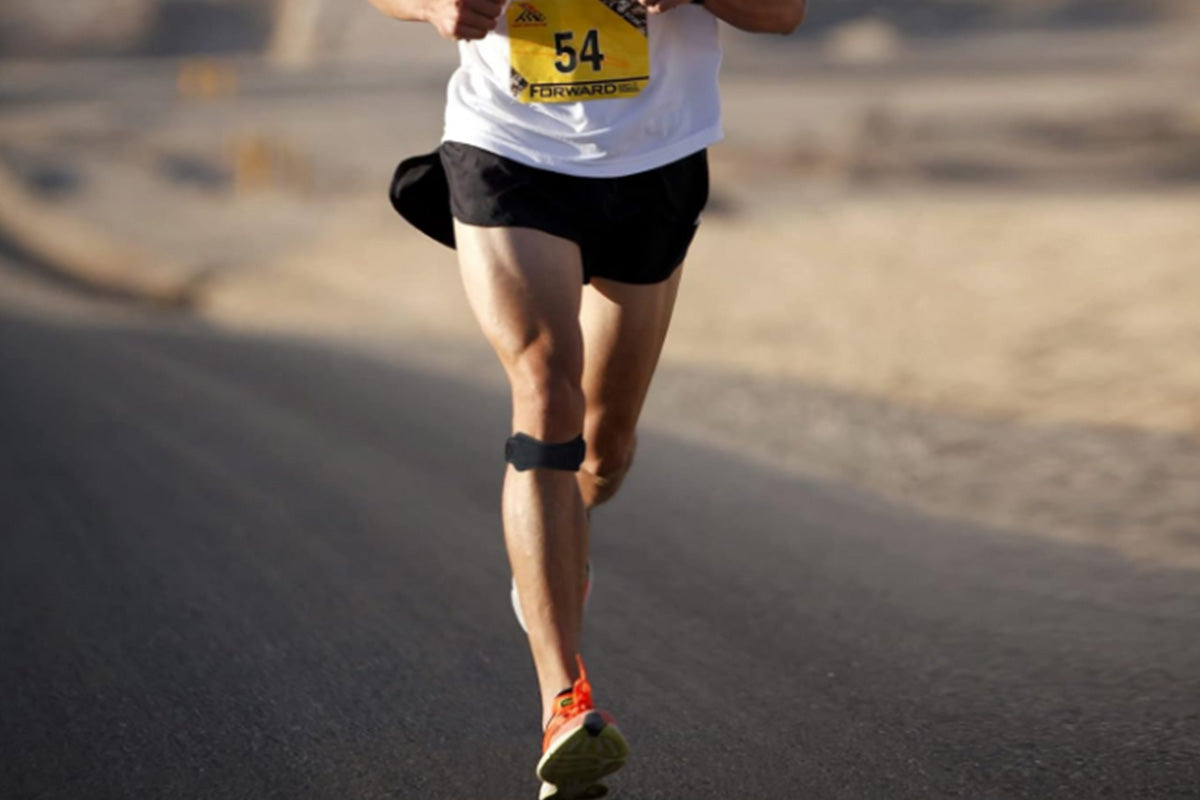 2Pcs Knee Relief Patella Stabilizer Support Brace for Running Hiking Basketball Tennis Volleyball Squats Tendonitis -Black