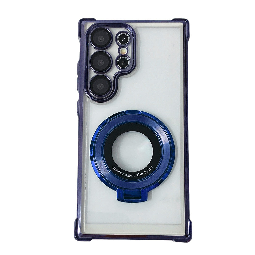 Shockproof Stand Case for Samsung Galaxy S26 Ultra - Blue