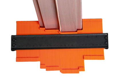 2Pcs Contour Gauge with Lock and Adjusting Screws 10 Inch Wide Profile Tool