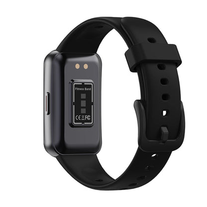 Smart Sports Bracelet Water-Resistant Smart Watch Heart Rate Fitness Tracker Oxygen Monitor Black