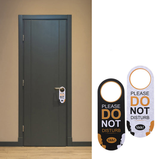 Do Not Disturb Door Hanger Sign Door Hanger Tag