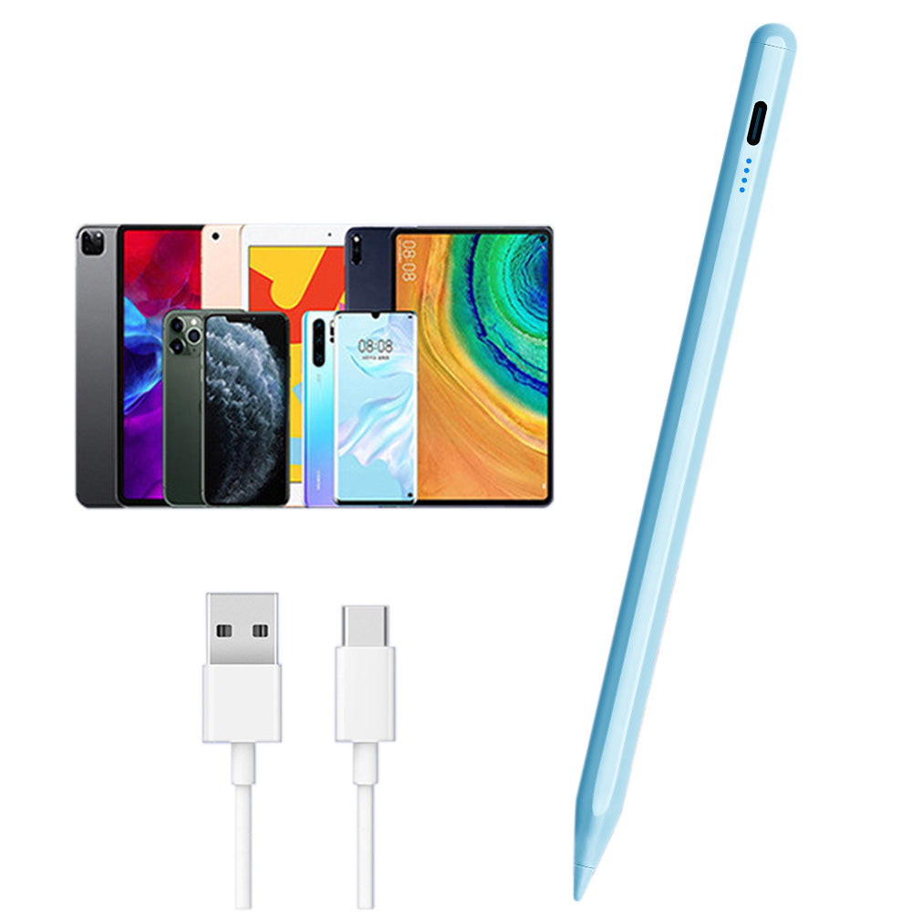 Capacitive Stylus Pen Compatible With iPad and Tablet - Blue