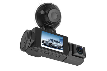 3 Channel Dash Cam With Motion Detection