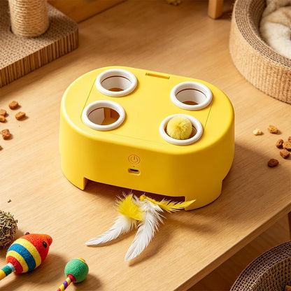 3 in 1 Automatic Electric Cat Teaser Wand Toy