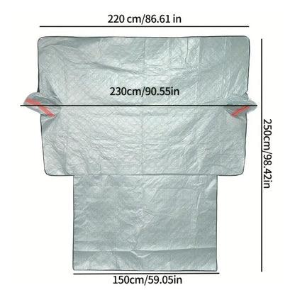 Car Snow Cover Car Winter Cover Waterproof All Weather for SUV Sedan Hatchbacks