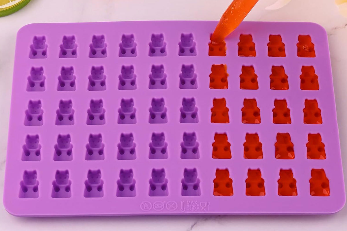 2 Piece Silicone Mould Ice Cube with 2 Droppers
