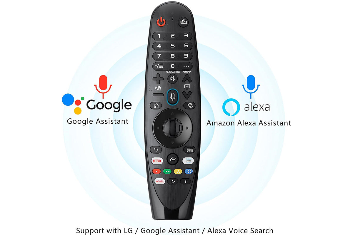 2 Piece Magic Replacement Remote Control for LG TV