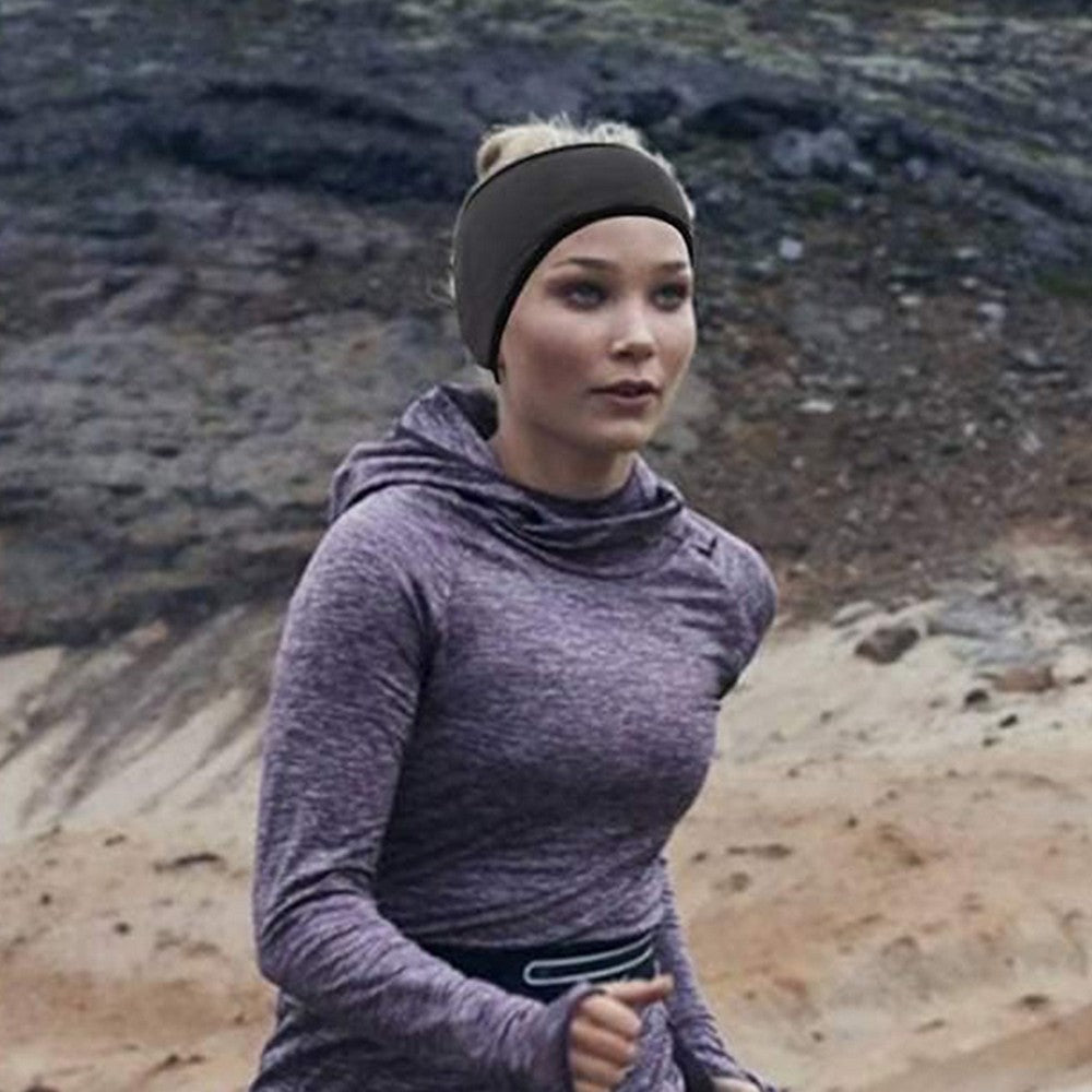 2PCS Winter Ear Warmer Headband Running Headband Fleece Ear Warmer Thermal Ear Muffs