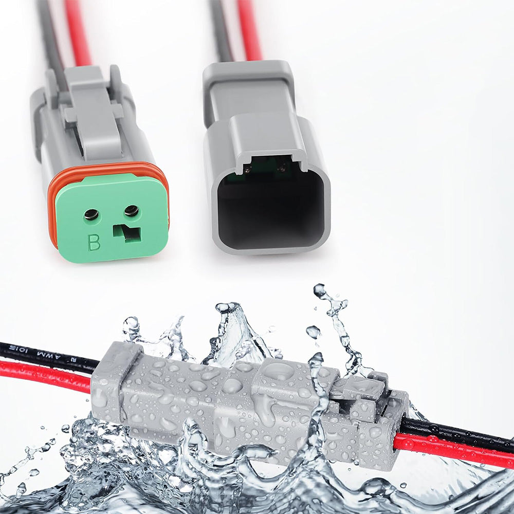 10 Kit 2 Pin Connectors for DT Deutsch