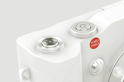 4K Digital Camera 64MP Vlogging Camera with 180-degree Flip Screen 16X Digital Zoom -White Color