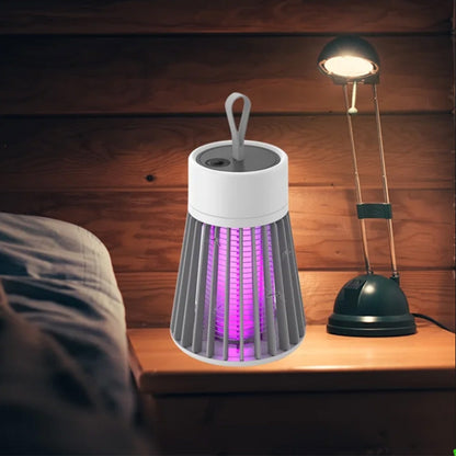 Electric Mosquito Killer Lamp Fly Trap Insect Bug Zapper for Indoor and Outdoor Use Grey