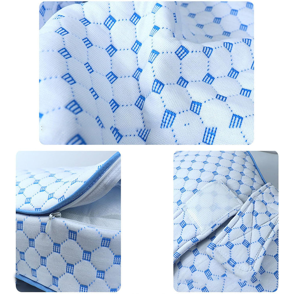 Knee Pillow for Side Sleeping-Blue