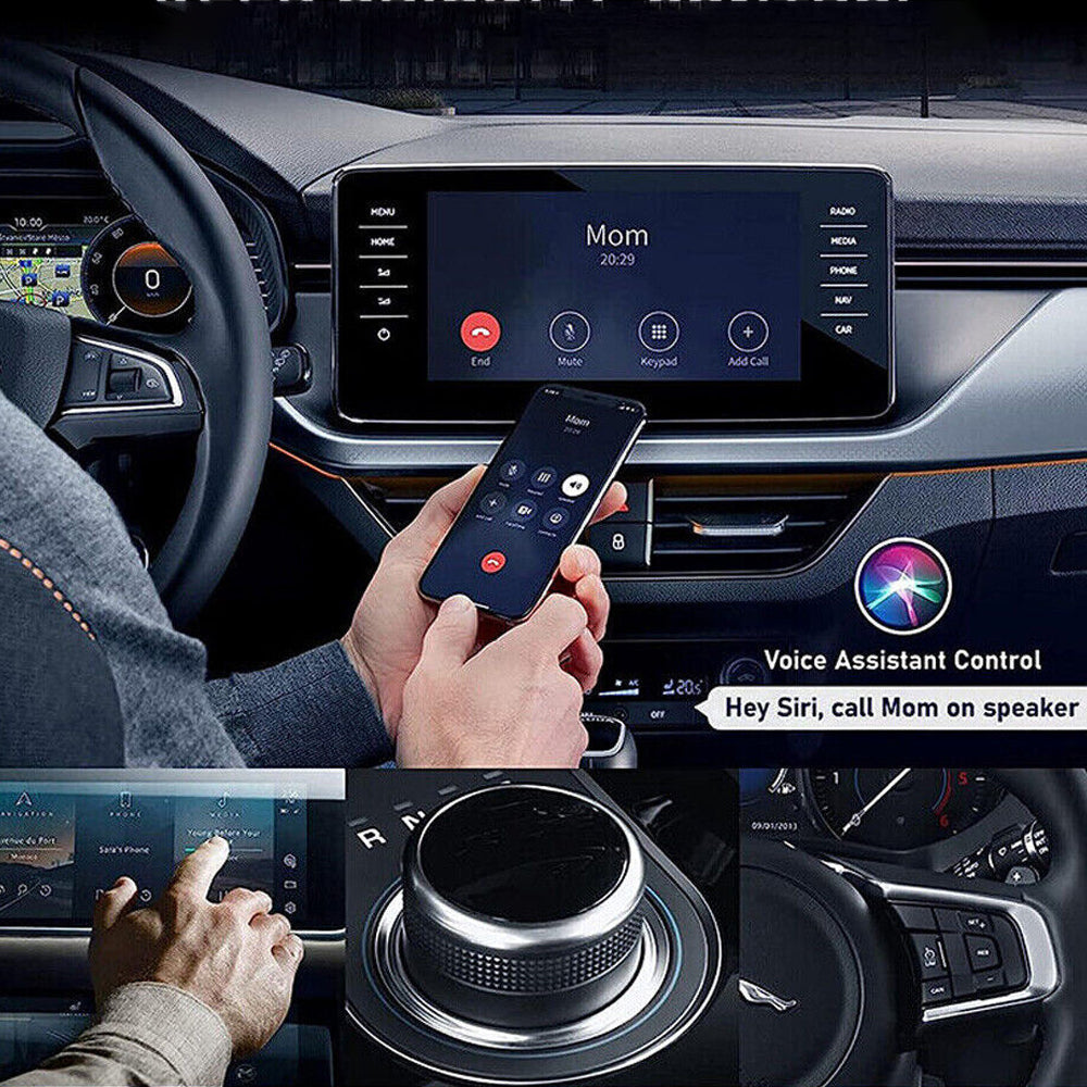 For Apple Carplay Adapter Bluetooth USB Wireless Receiver Auto Car Player Stereo