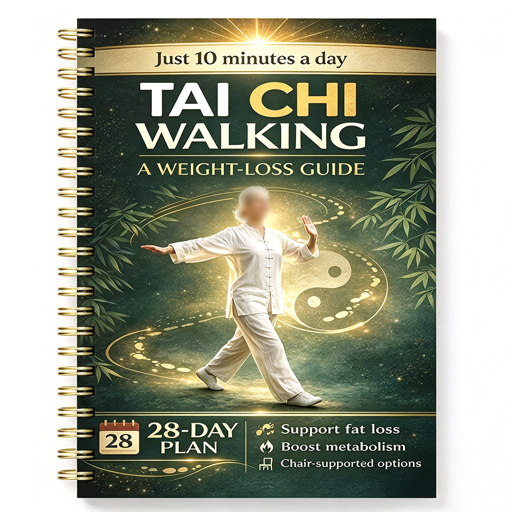 28 Days Tai Chi Spiral Planner Tai Chi Workout Notebook Style 2