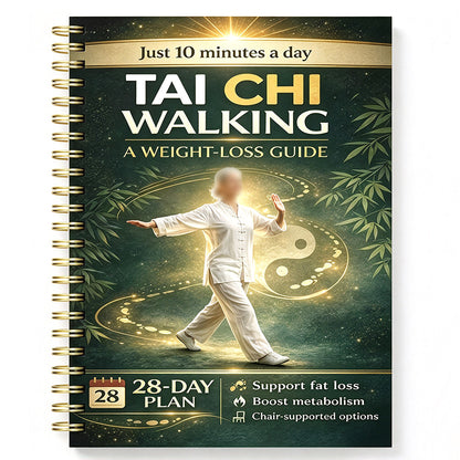 28 Days Tai Chi Spiral Planner Tai Chi Workout Notebook Style 2