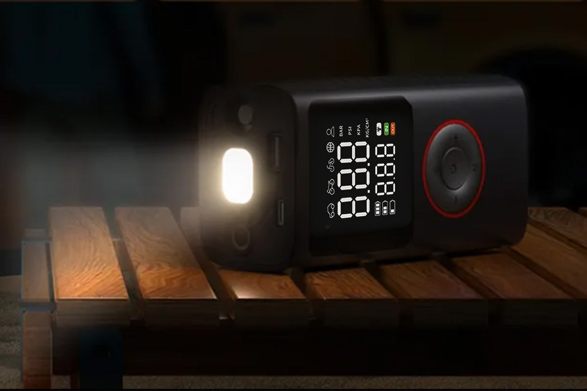 Tire Inflator Portable Air Compressor 150 PSI Air Pump for Car Tires Bicycles