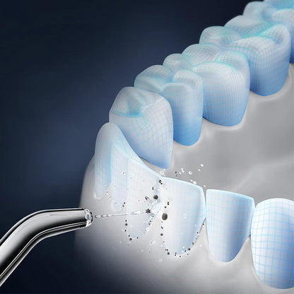 3-Mode Water Flosser Cordless Oral Flossers for Teeth and Braces Cleaning Black