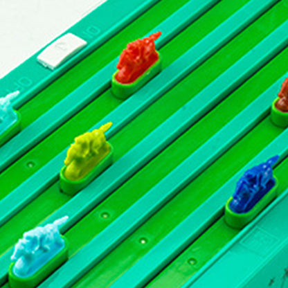 Electric Horse Racing Table Game with 6 Horses Portable Desktop Entertainment Game