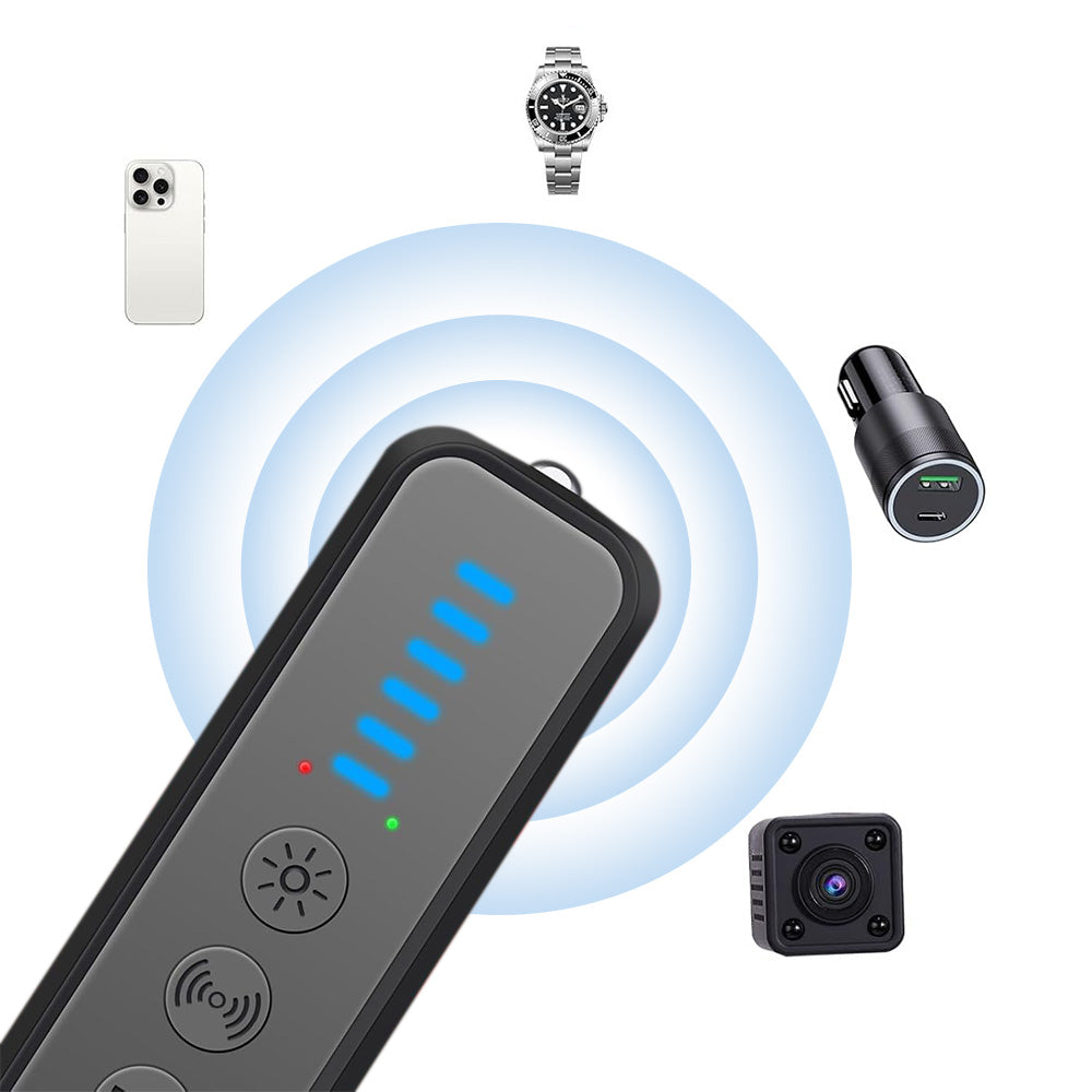 Hidden Camera Detector Portable RF Transmission Scanner for Hotels Travel Home & Office
