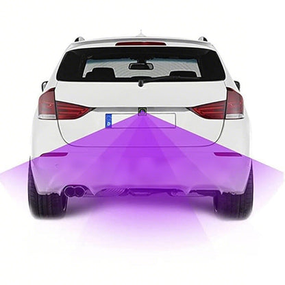 12 LED Square Reverse Camera for Car Rear View Parking with Night Vision