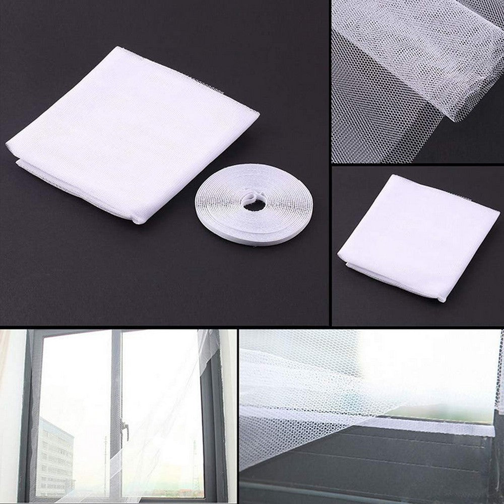 2X Self Adhesive Removable Window Mosquito Fly Screen Net
