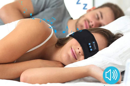 Bluetooth Headphone Wireless Music Headband - Black