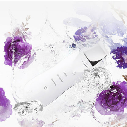 Ultrasonic Skin Scrubber Pore Cleansing Tool for Facial Care-White