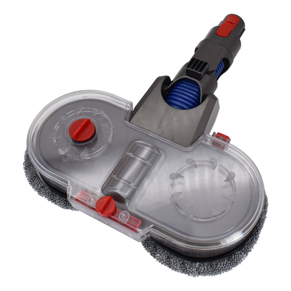 Mop Head with Detachable Water Tank and 6 Reusable Mop Pads for Dyson V7 V8 V10 V11 Vacuum Cleaners