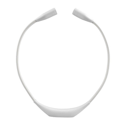 Dimmable LED Neck Reading Light Dual Head Flexible Book Light White