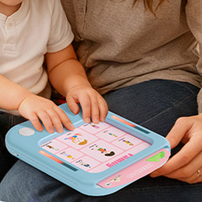 Card Insertion Learning Tablet Educational Toy-Black