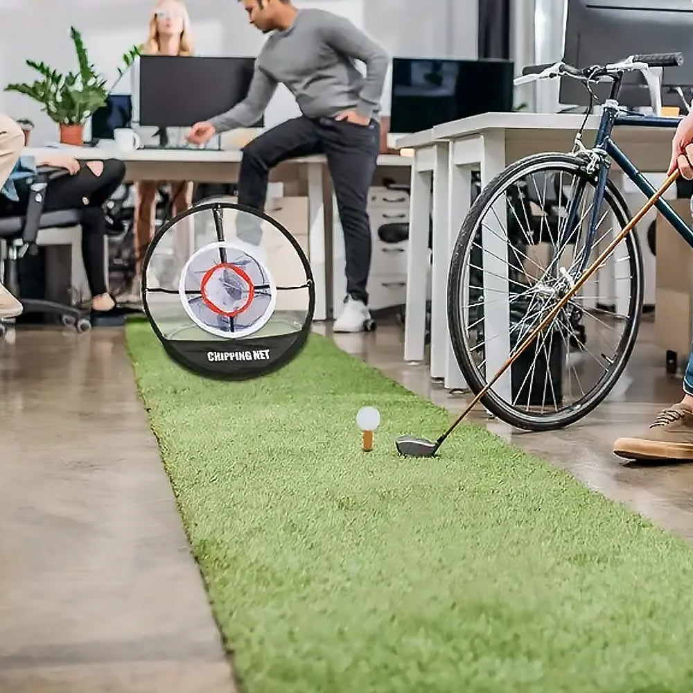 Portable Golf Practice Net Golf Rod Cutting Nets for Indoors and Outdoors