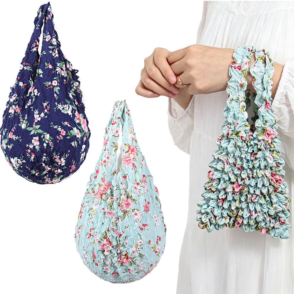 2Piece Pineapple Bubble Shopping Bag-Pink and Blue
