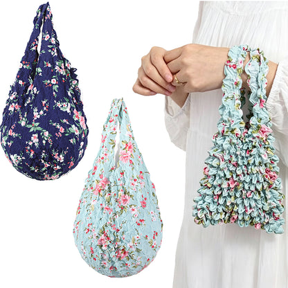 2Piece Pineapple Bubble Shopping Bag-Pink and Blue