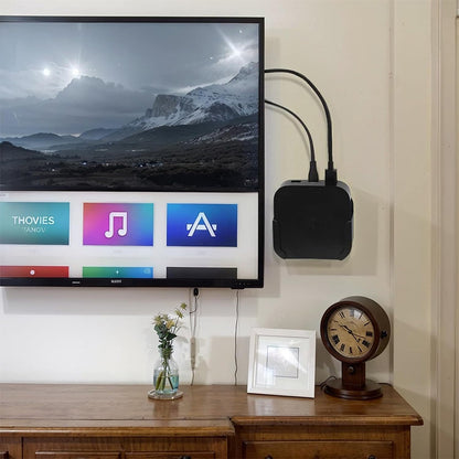 Wall Mount Holder for Apple TV and Apple TV 4K with Ventilation Slots