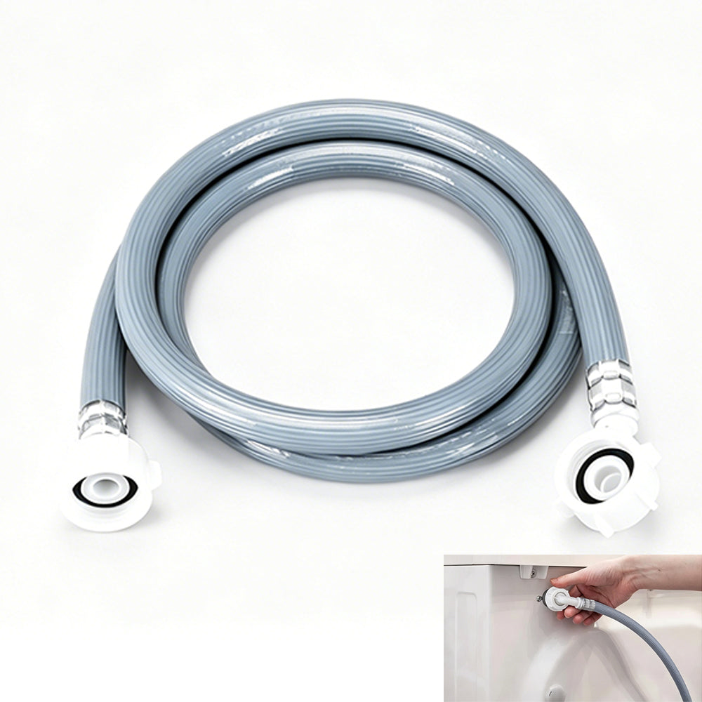 PVC Washer Hoses 3 Layer Burst Proof Washing Machine Inlet Hose 6 Split Thread