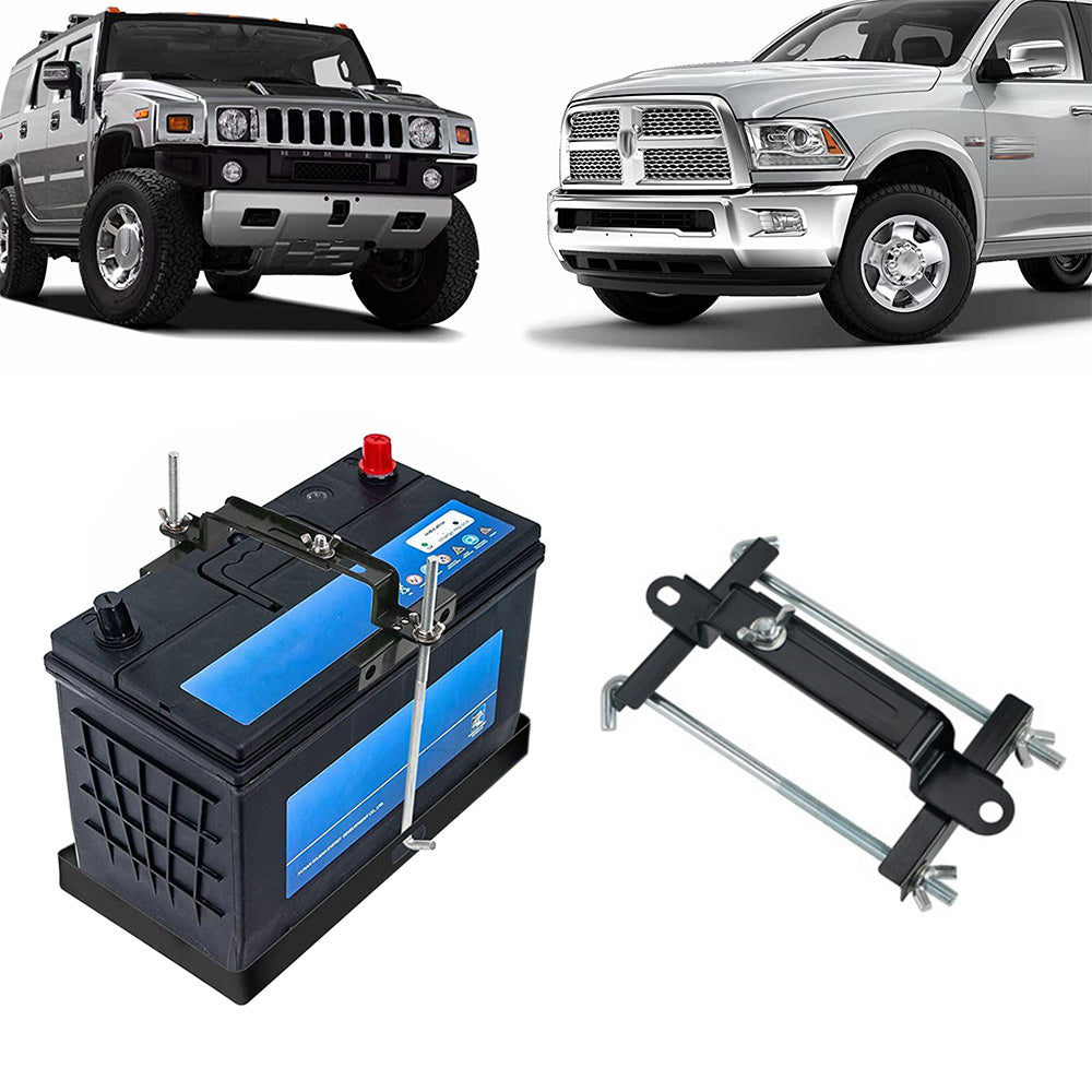 Adjustable Battery Hold Down Bracket for Car Truck and Boat
