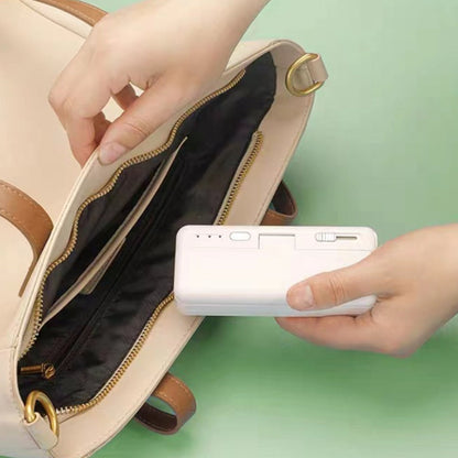 Mini Heat Sealer USB Rechargeable Bag Sealing Machine for Food Storage White