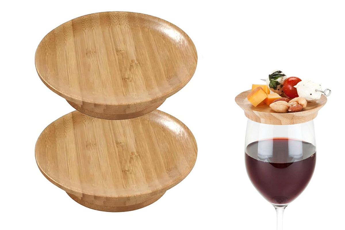 2 Pieces Wine Glass Charcuterie Toppers
