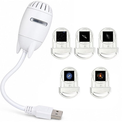 5Piece Adjustable Focus Starry Sky Projector Light