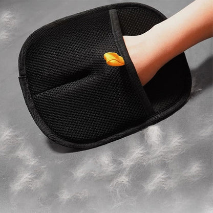 2Pcs Pet Electrostatic Hair Removal Gloves Reusable Grooming Tools